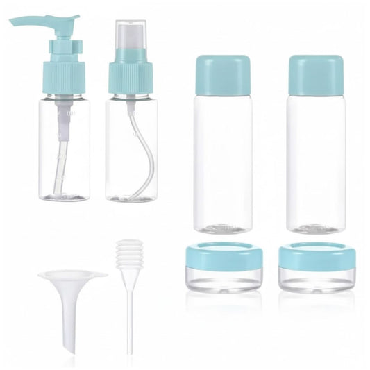 Kit de 7 Botellas de Viaje Antifugas