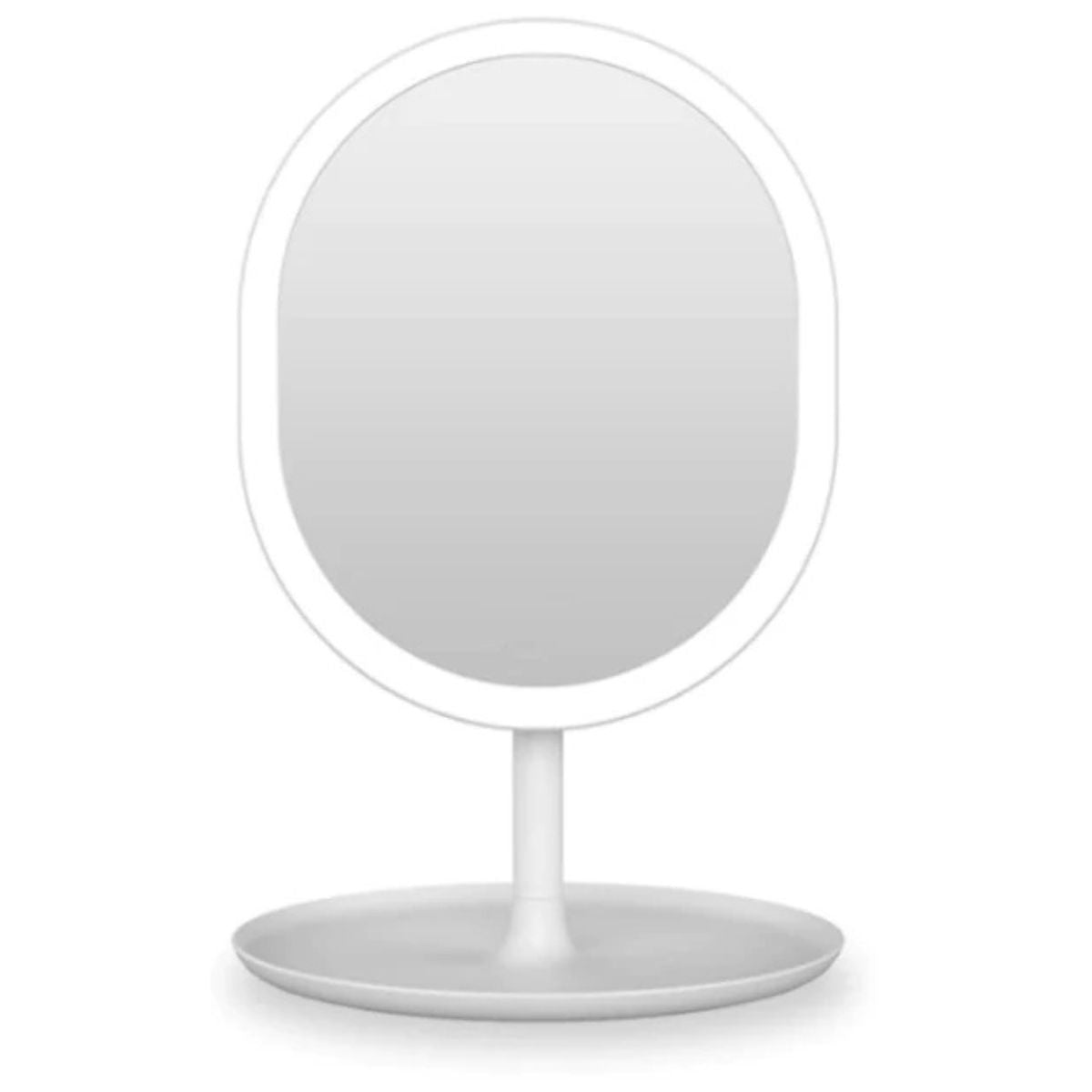 Espejo del Maquillaje Ovalado LED 360°