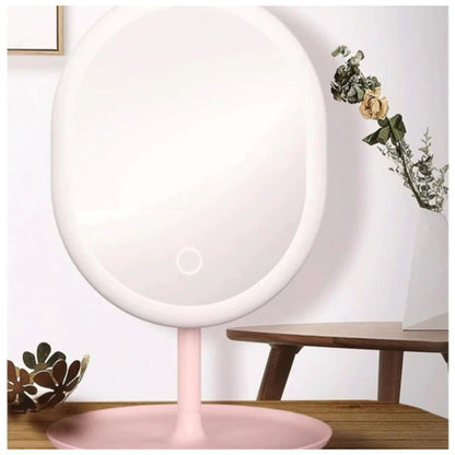 Espejo del Maquillaje Ovalado LED 360°